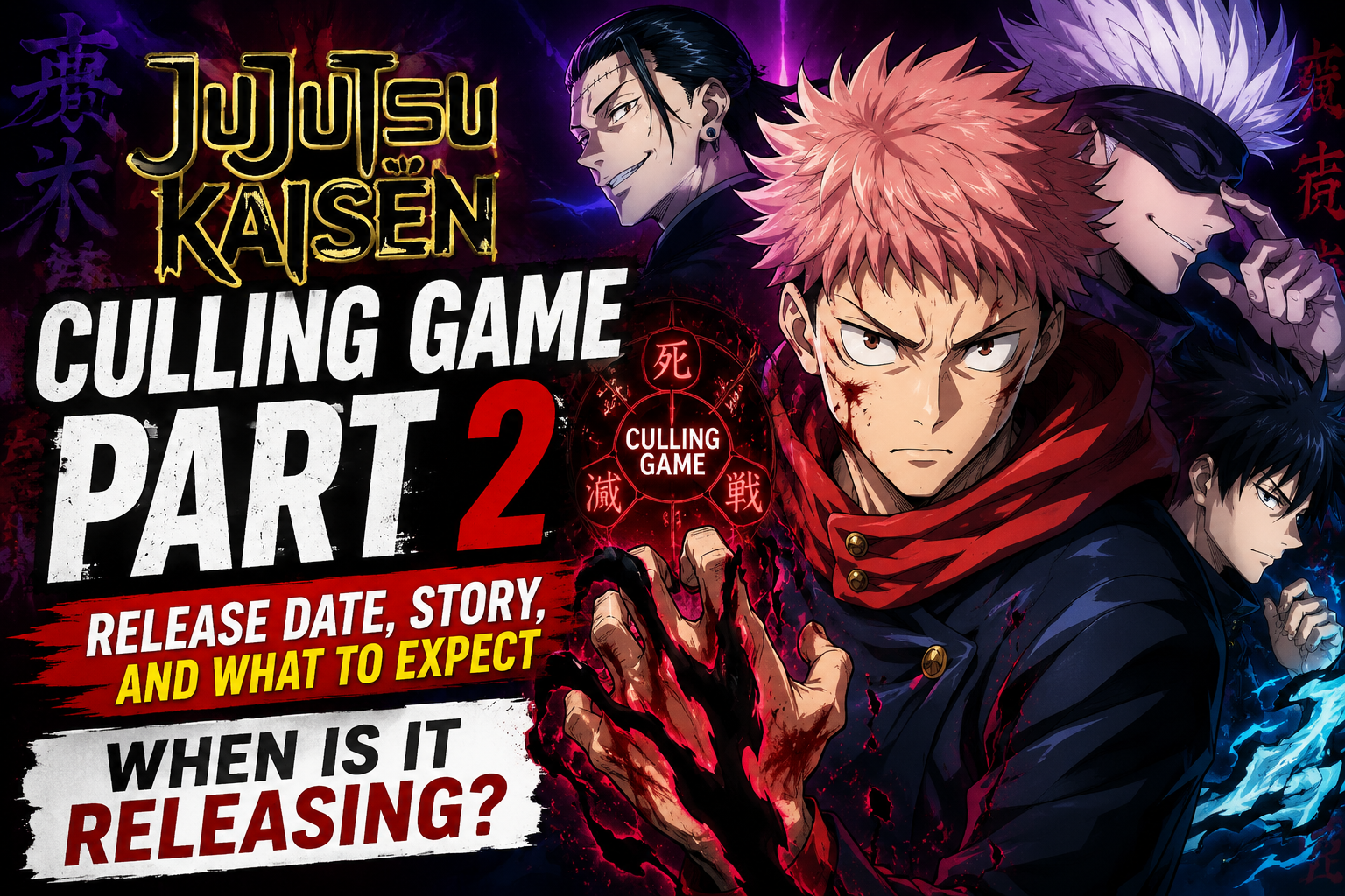 Jujutsu Kaisen Culling Game Part 2