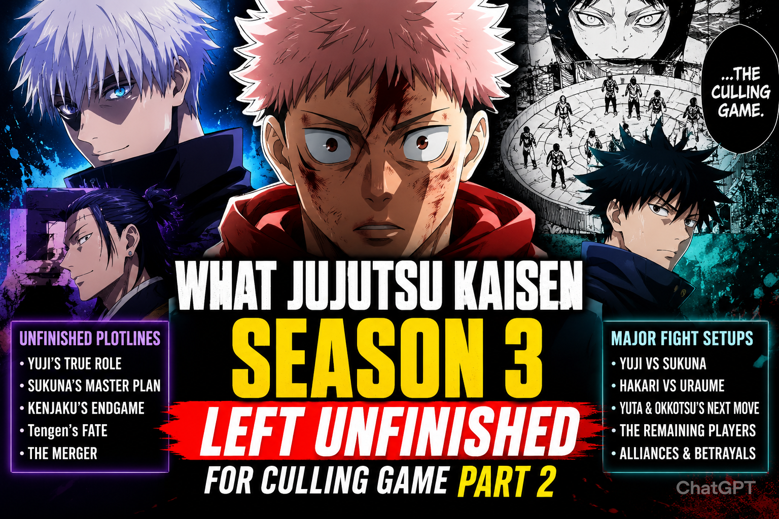 Jujutsu Kaisen Culling Game Part 2