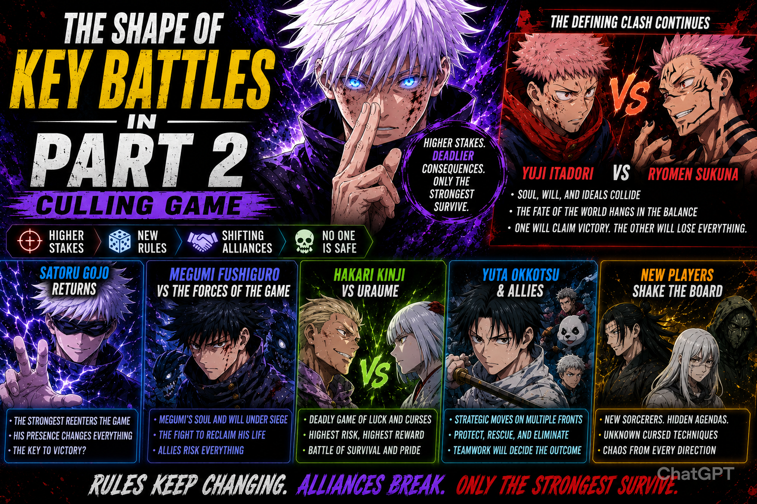 Jujutsu Kaisen Culling Game Part 2